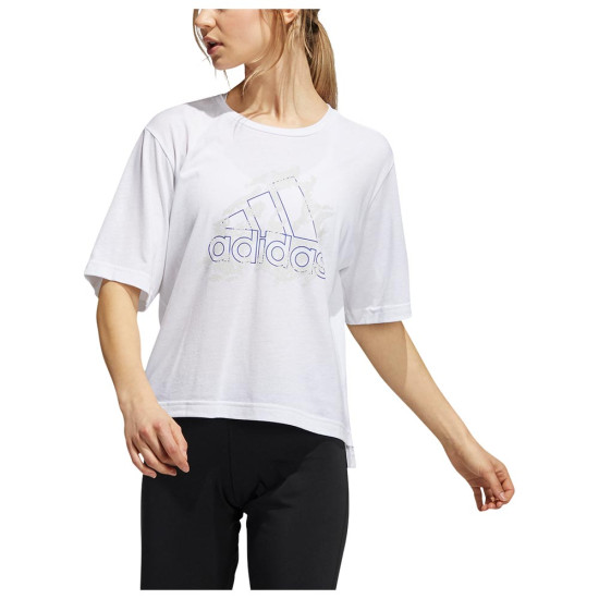 Adidas Γυναικεία κοντομάνικη μπλούζα Camp Graphic Universal
